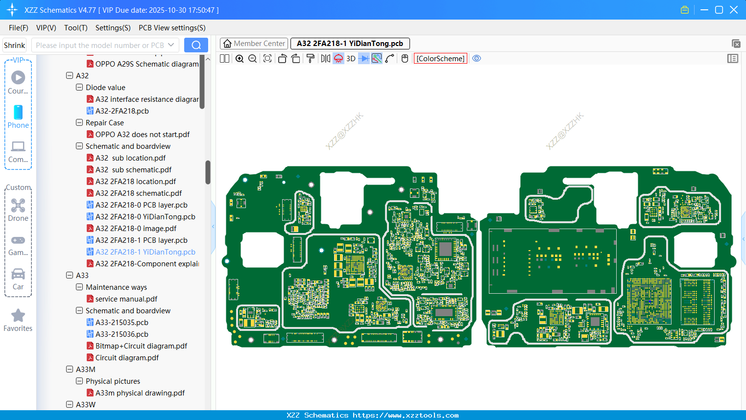 OPPO A32 2FA218-1 bitmap